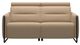 Stressless® by Ekornes® Customizable Emily Power Reclining Loveseat with Steel Trim and Legs-0