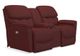 La-Z-Boy® Kipling Claret Power Reclining Loveseat with Headrest and Console-1