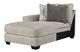Benchcraft® Ardsley 4-Piece Pewter Left-Arm Facing Sectional and Chaise-2