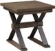 Liberty Furniture Sonoma Road Weather Beaten Bark End Table-0