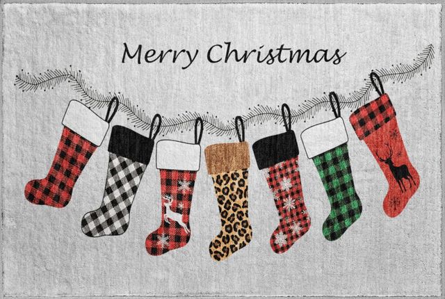 Dalyn™ Rug Company Merry & Bright MY5 5'x8 Area Rug-1