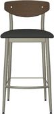 Amisco Customizable Hint Upholstered Counter Stool-1