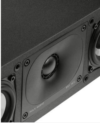 Polk Audio® Black Center Channel Speaker-4