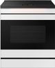 Samsung Bespoke 30" White Glass Slide-In Induction Range-0