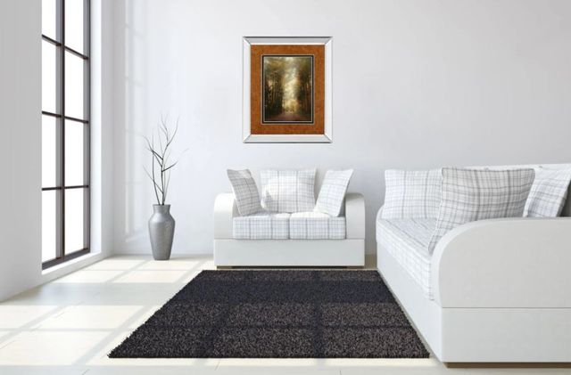 Classy Art Road of Mysteries Il by Amy Melious Mirror Framed Wall Art-2