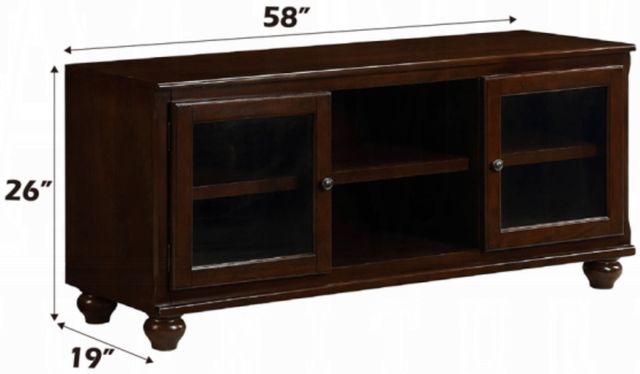 ACME Furniture Dita Walnut TV Stand-2