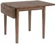 TEI Country Cottage Chesnut Drop Leaf Dining Table-1