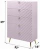 ACME Furniture Gaines Pink High Gloss Chest-3