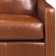 Campio Furniture Legacy Leather Sophia Light Brown Sofa-1