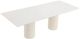 Modus Furniture Crossroads 2.0 Cannon Ivory Double Pedestal Extension Dining Table-0