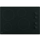 GE® 30" Black Built-In Knob Control Electric Cooktop with 4 Elements-0