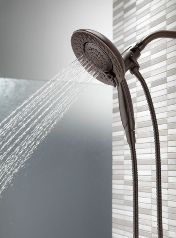 Delta Universal Showering In2ition® HSSH Venetian Bronze 5-Setting 2-in-1 Shower-1