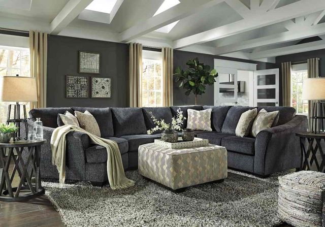 Signature Design by Ashley® Eltmann 2-Piece Slate Living Room Seating Set-3