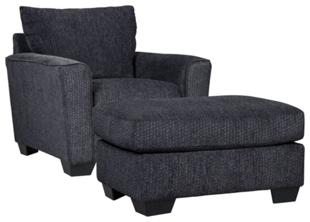 Benchcraft® Wixon 2-Piece Slate Living Room Chair Set-0