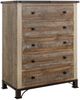 International Furniture Direct Antique Brown Chest-0