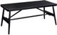 Olliix by Martha Stewart Lachlan Black Wood Accent Bench-1