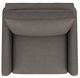 La-Z-Boy® Wilmette Greystone Leather Chair and a Half-4