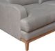 International Furniture Direct Alfa Almond Gray Loveseat-1