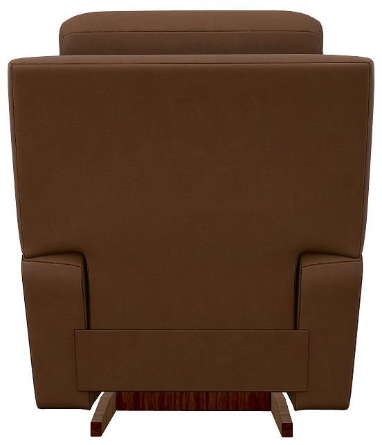 La-Z-Boy® Emmons Oak Leather Power Rocking Recliner with Headrest-4