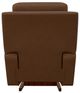 La-Z-Boy® Emmons Oak Leather Power Rocking Recliner with Headrest-4
