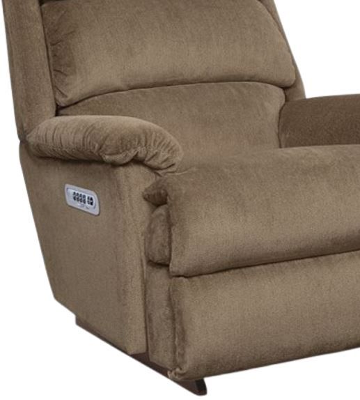 La-Z-Boy® Astor Mocha Power Rocking Recliner with Headrest and Lumbar-1
