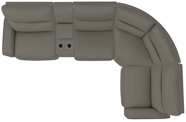 La-Z-Boy® Maddox 5-Piece Dove Gray L-Shape Sectional-1