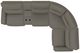 La-Z-Boy® Maddox 5-Piece Dove Gray L-Shape Sectional-1