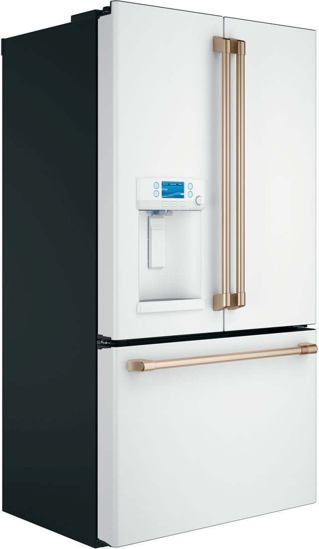 Café™ 36" 22.2 Cu. Ft. Matte White Counter Depth French Door Refrigerator-4