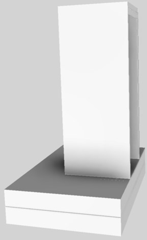 Vent-A-Hood® K Series 30" White Contemporary Wall Mounted Range Hood-1
