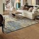 Furniture of America® Wilhelm Indigo Breach 5'x8' Area Rug-1