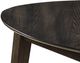 New Classic® Home Furnishings Rex Walnut Brown Guitar Pick Corner Table-5