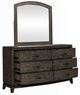 Liberty Furniture Avalon Coffee Bean Dresser and Mirror-5