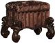 ACME Furniture Versailles Brown/Cherry Oak Vanity Stool-0