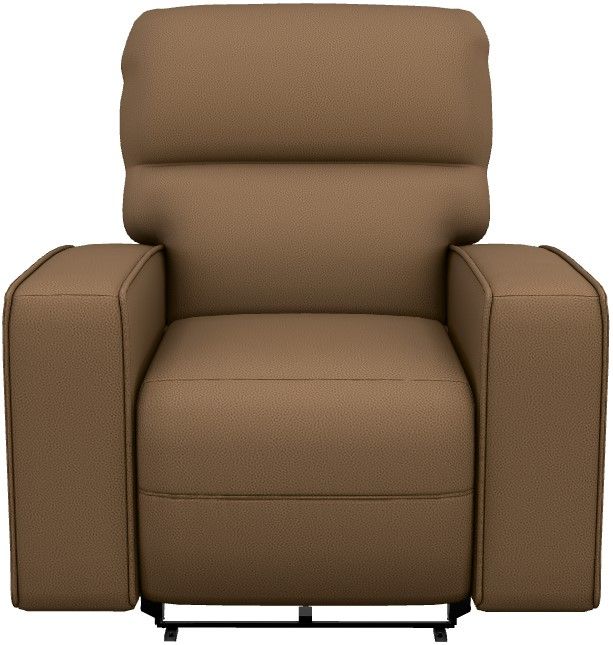 La-Z-Boy® Maddox Camel Fabric Power Wall Recliner with Headrest and Lumbar-1
