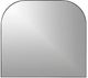 Decor-Rest® Furniture LTD Arch Black Wall Mirror-0