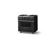Viking® 5 Series 36" Antique Bronze Pro Style Gas (NG) Range with Polished Chrome Trim-2
