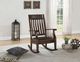TEI Espresso Rocker Chair-1