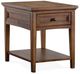 Magnussen Home® Bay Creek Toasted Nutmeg End Table-0