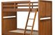 Legacy Kids Teen Fletcher Warm Amber Twin/Twin Youth Bunk Bed-1