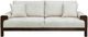 International Furniture Direct Raramuri Brown/White Sofa-2