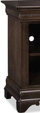 Durham Furniture Chateau Fontaine Blackened Mocha Open Night Stand-2