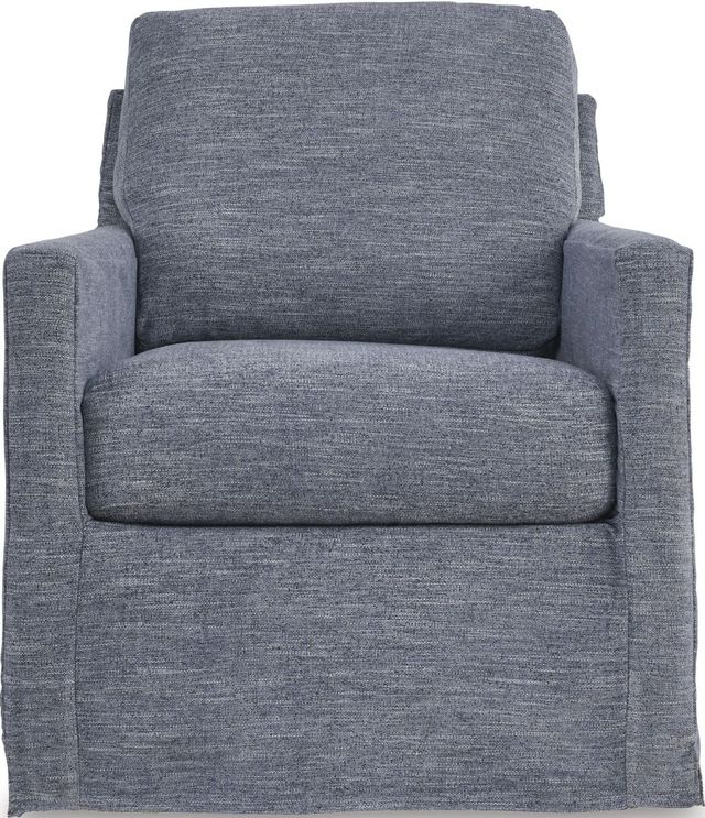 Signature Design by Ashley® Nenana Next-Gen Nuvella Denim Swivel Glider Accent Chair-1