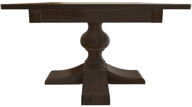 Mavin Customizable Concave Extendable Dining Table with 12" Leaf-2