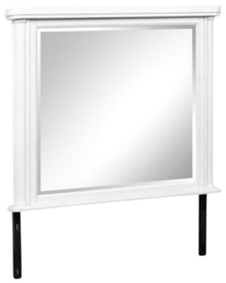 Signature Design by Ashley® Rowlenstown Antique White Dresser Mirror