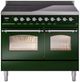 Ilve® Nostalgie II Series 40" Emerald Green Pro Style Induction Range-0