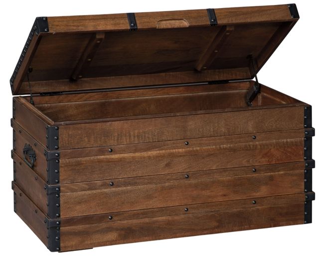 Signature Design by Ashley® Kettleby Brown Storage Trunk-5