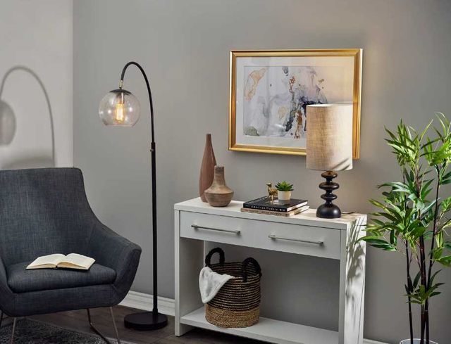 Adesso® Edie Dark Bronze Floor Lamp-2