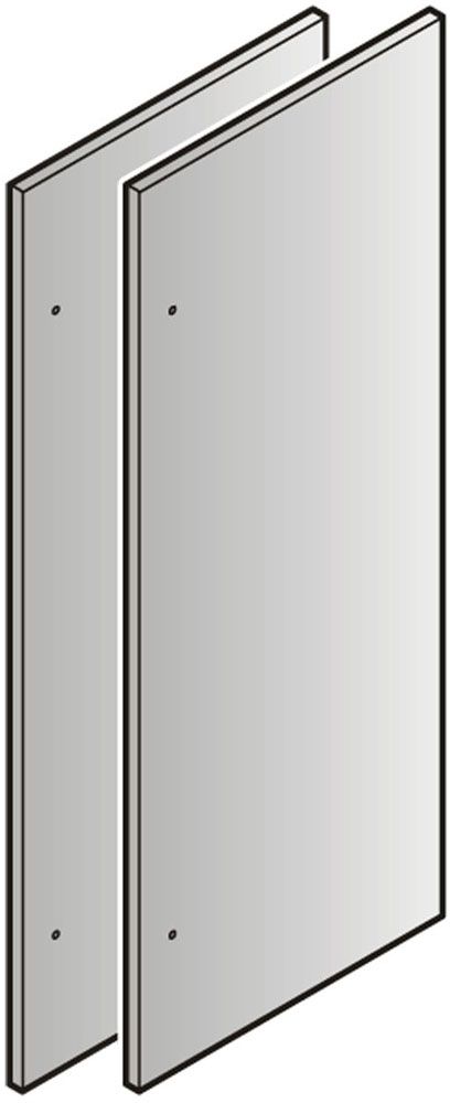Liebherr 36" Stainless Steel Refrigerator Door Panel-0