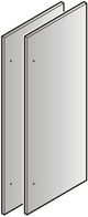 Liebherr 36" Stainless Steel Refrigerator Door Panel-0