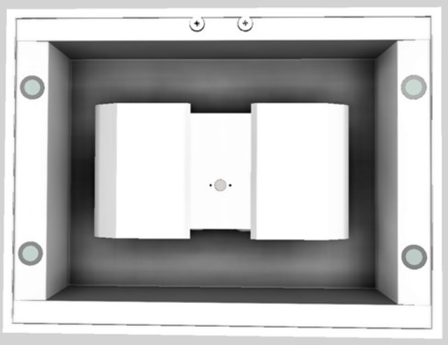 Vent-A-Hood® 36" White Contemporary Island Range Hood-2